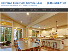 Tablet Screenshot of extreme-electrical-service.com